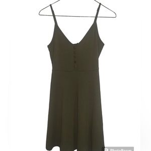 Green summer dress